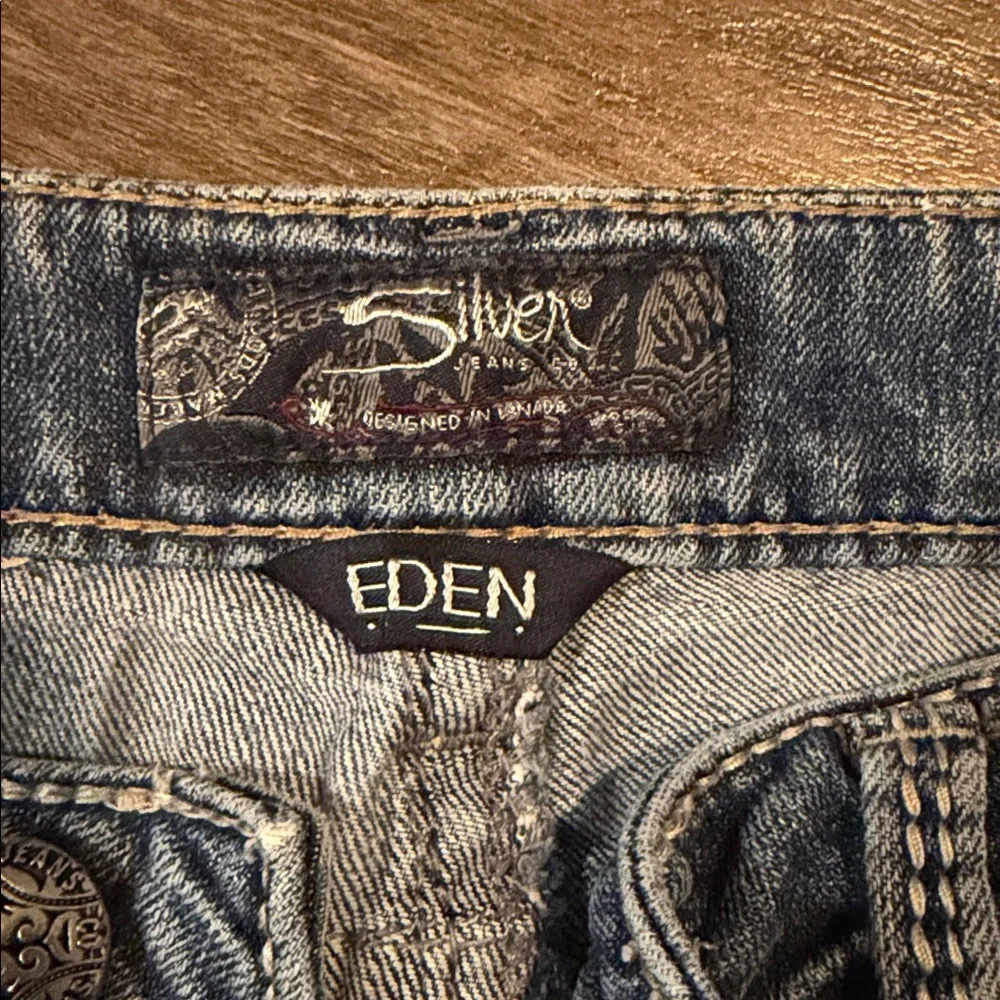 Silver Jeans Eden Blue Denim - Picture 2 of 4